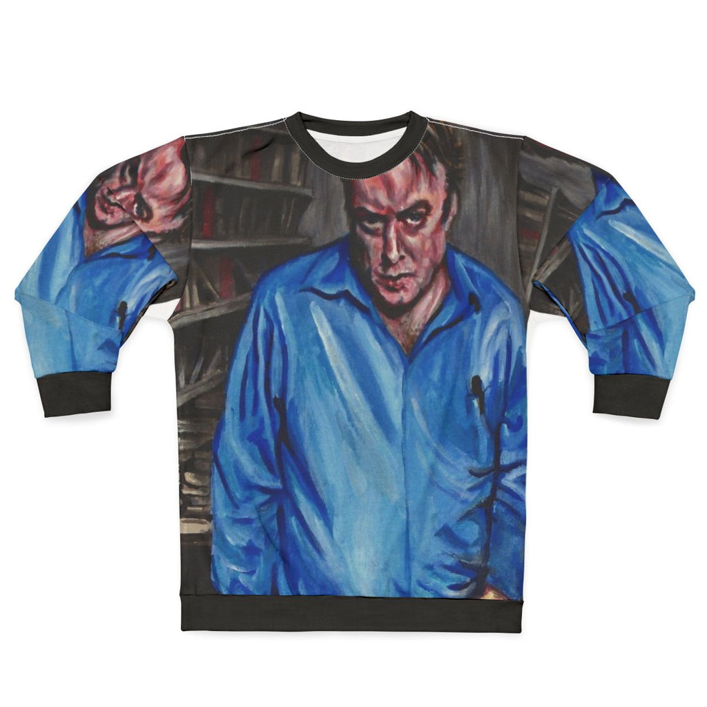 The Hitch Atheist Sweatshirt featuring Christopher Hitchens design