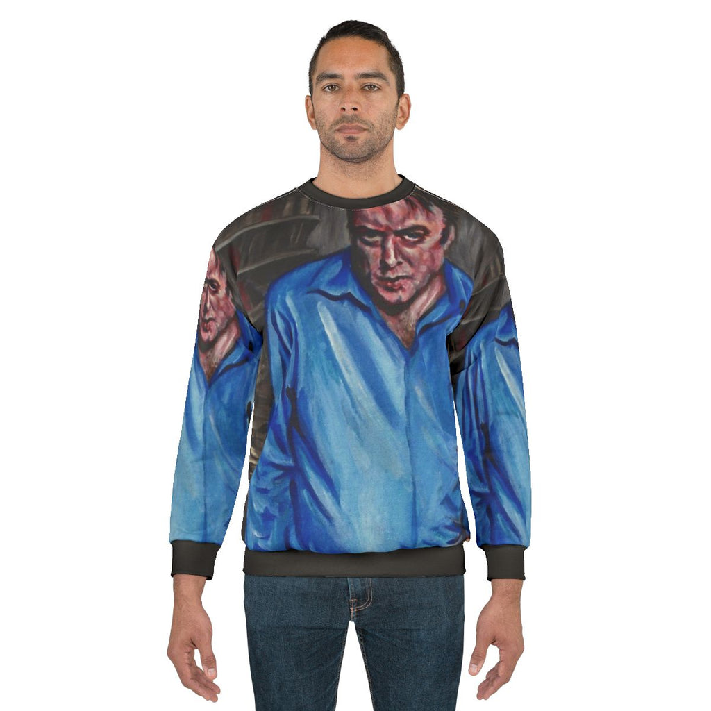 The Hitch Atheist Sweatshirt featuring Christopher Hitchens design
