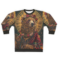 Feminist "Holy Grawl" Sweatshirt with Bear Design