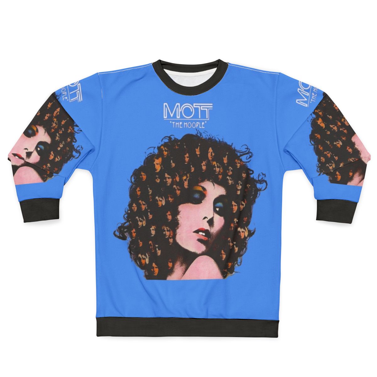 Mott the Hoople Sweatshirt featuring classic rock band's album cover design