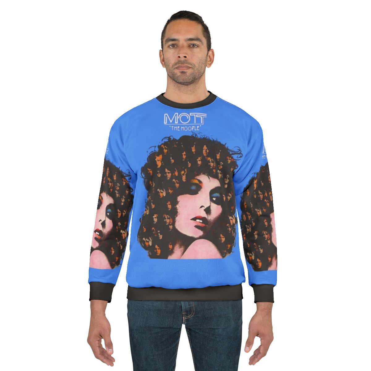 Mott the Hoople Sweatshirt featuring classic rock band's album cover design