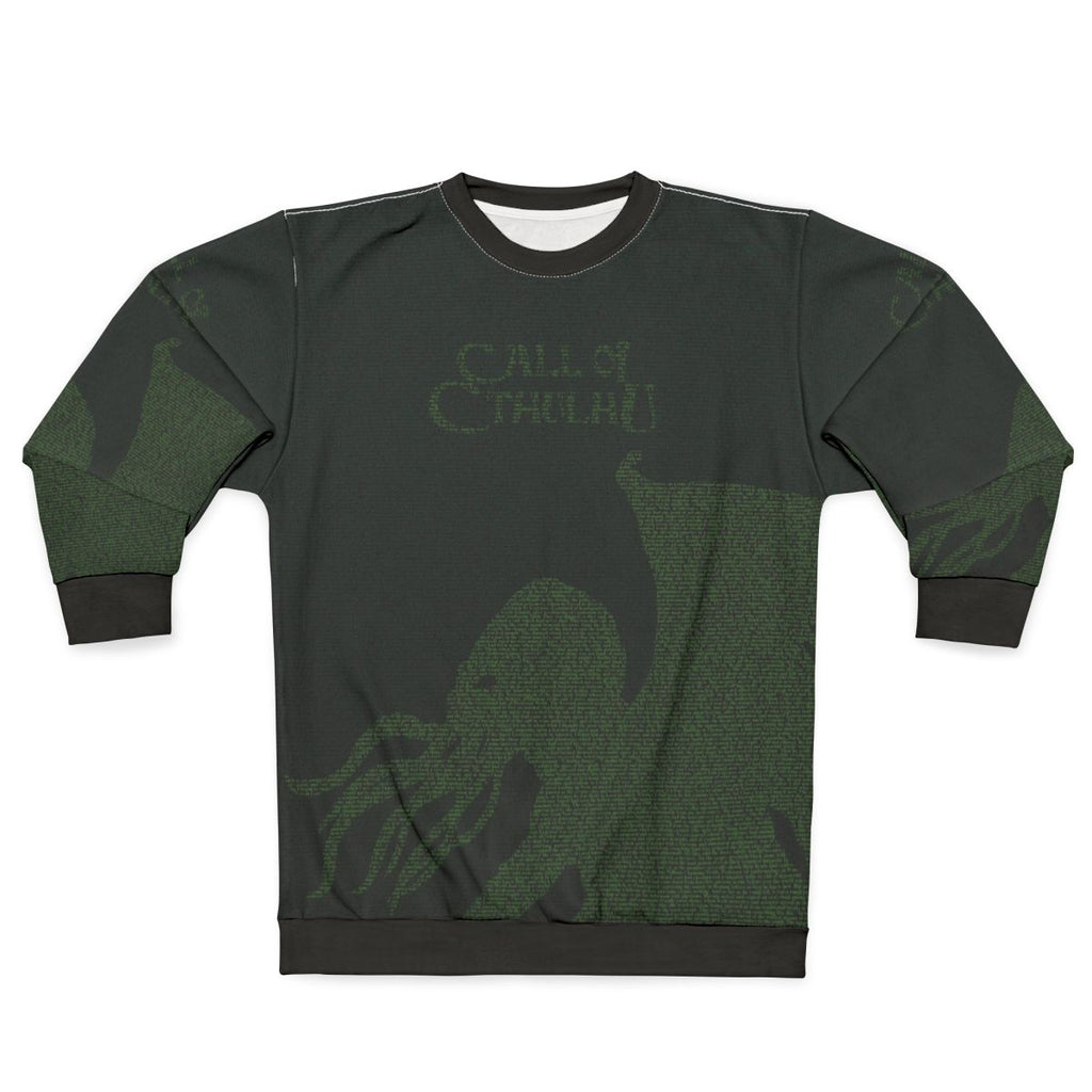 Cthulhu sweatshirt featuring Lovecraft's mythos