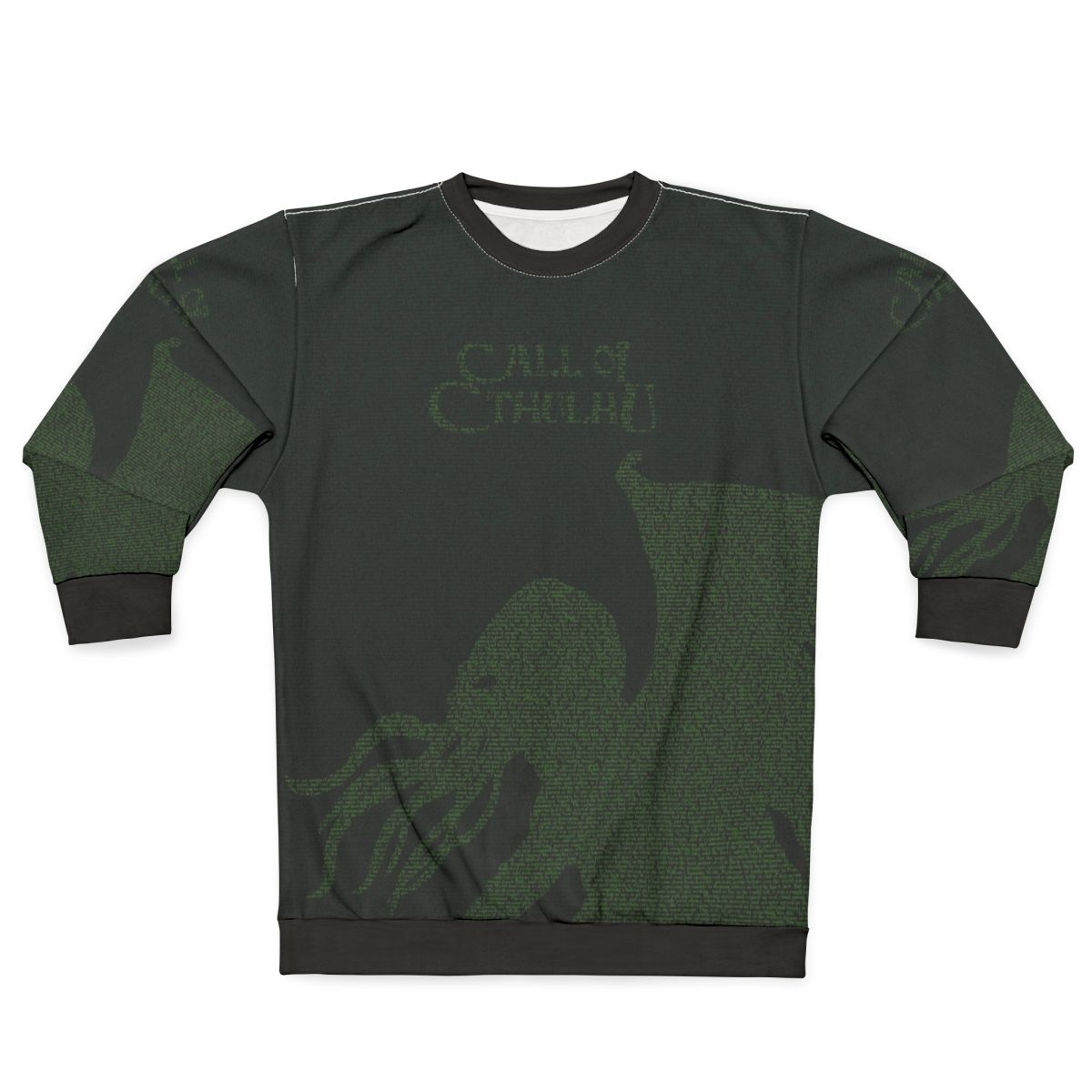 Cthulhu sweatshirt featuring Lovecraft's mythos