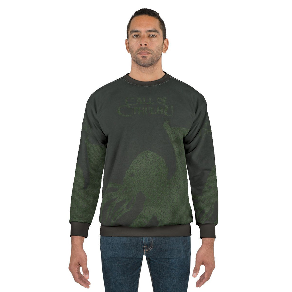 Cthulhu sweatshirt featuring Lovecraft's mythos