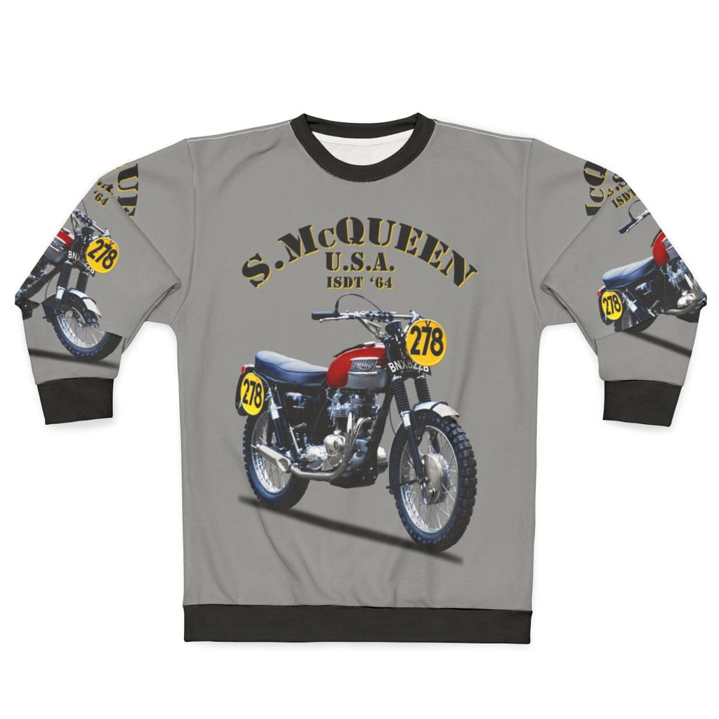 Classic Isdt Motorcycle 1964 Sweatshirt