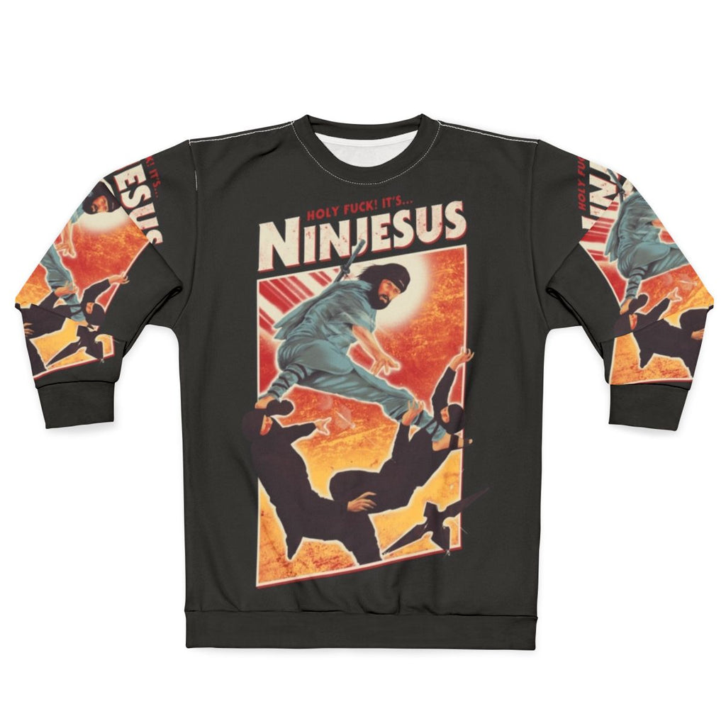 Funny Jesus Ninja Sweatshirt