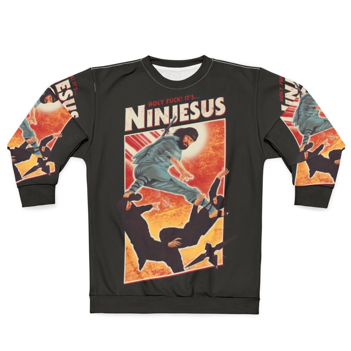 Funny Jesus Ninja Sweatshirt