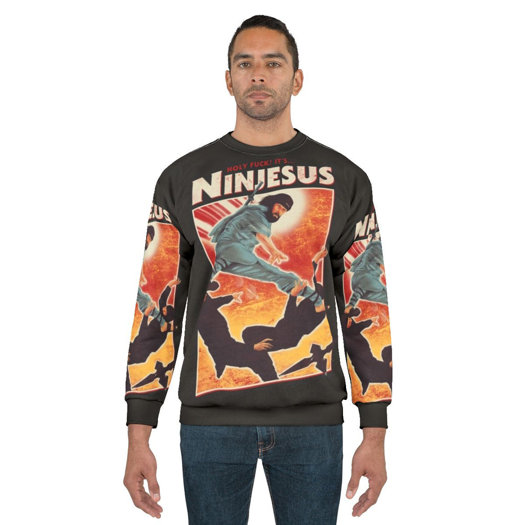Funny Jesus Ninja Sweatshirt