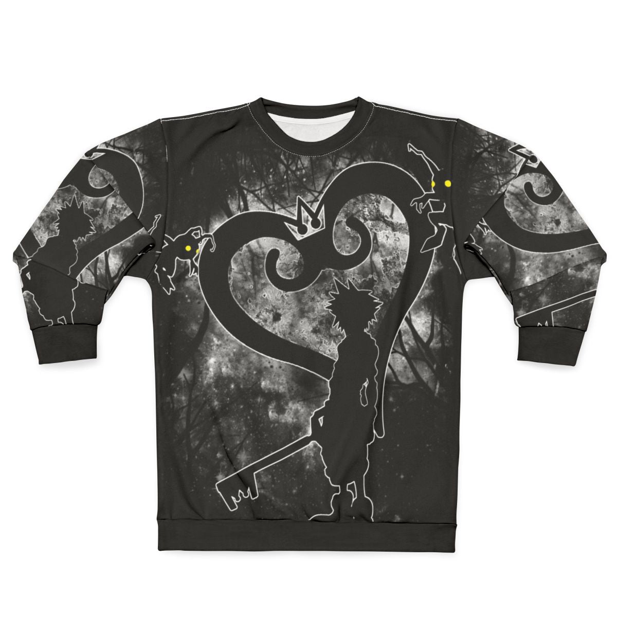The Keyblade Chosen One Sora Sweatshirt, Kingdom Hearts Inspired Gamer Clothing