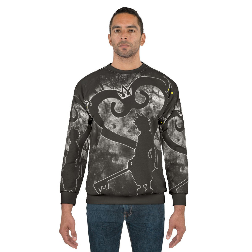 The Keyblade Chosen One Sora Sweatshirt, Kingdom Hearts Inspired Gamer Clothing