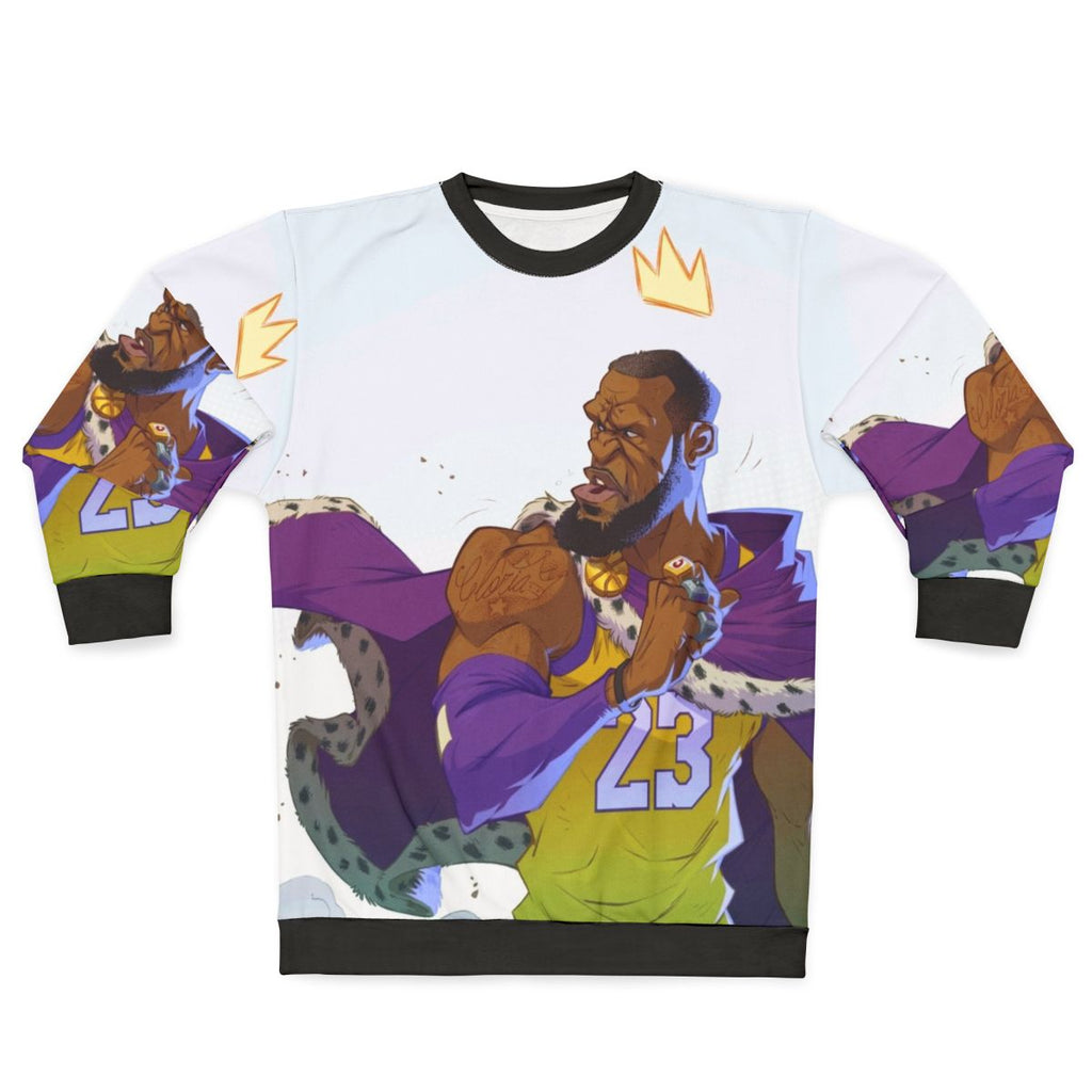 The King Sweatshirt 2 featuring a basketball design