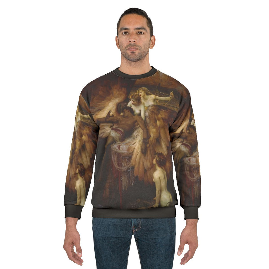 The Lament for Icarus Winged Figure Sweatshirt