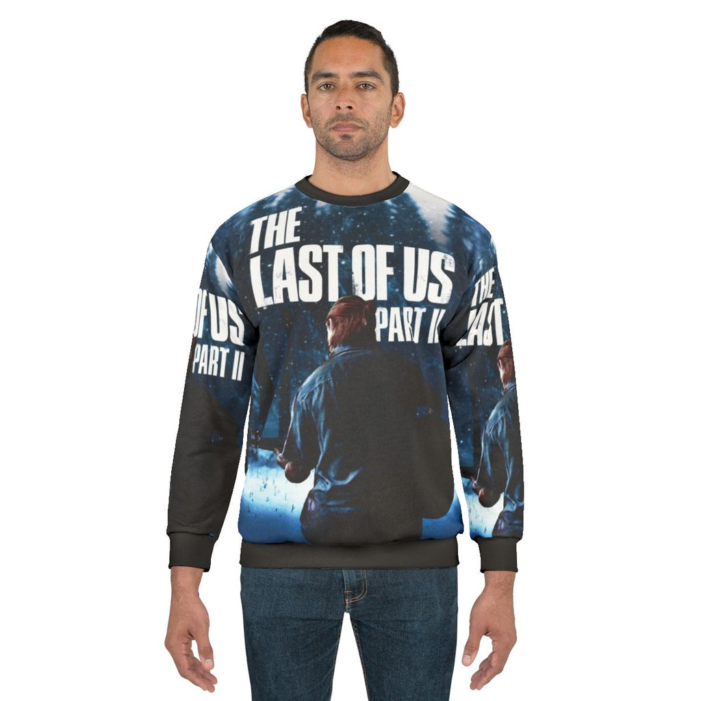 The Last of Us Part 2 Winter Sweatshirt featuring Ellie and Joel