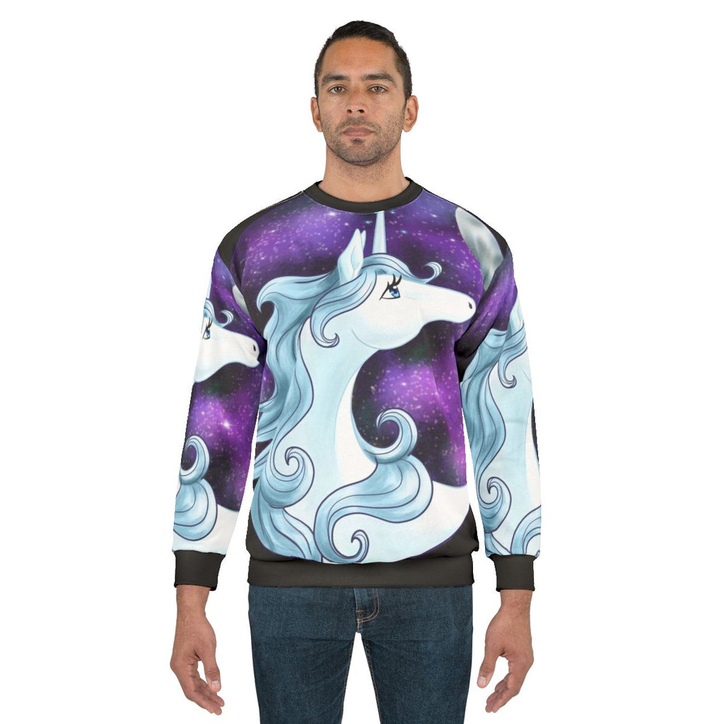 The Last Unicorn Galaxy Art Sweatshirt
