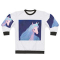 The Last Unicorn Fantasy Unicorn Illustration Sweatshirt