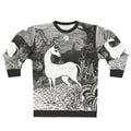 The Last Unicorn Sweatshirt featuring a fantasy illustration of the mythical creature