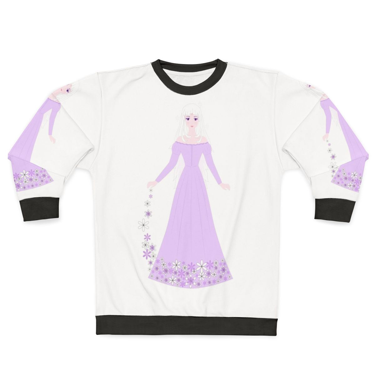Lady Amalthea from The Last Unicorn fantasy sweatshirt