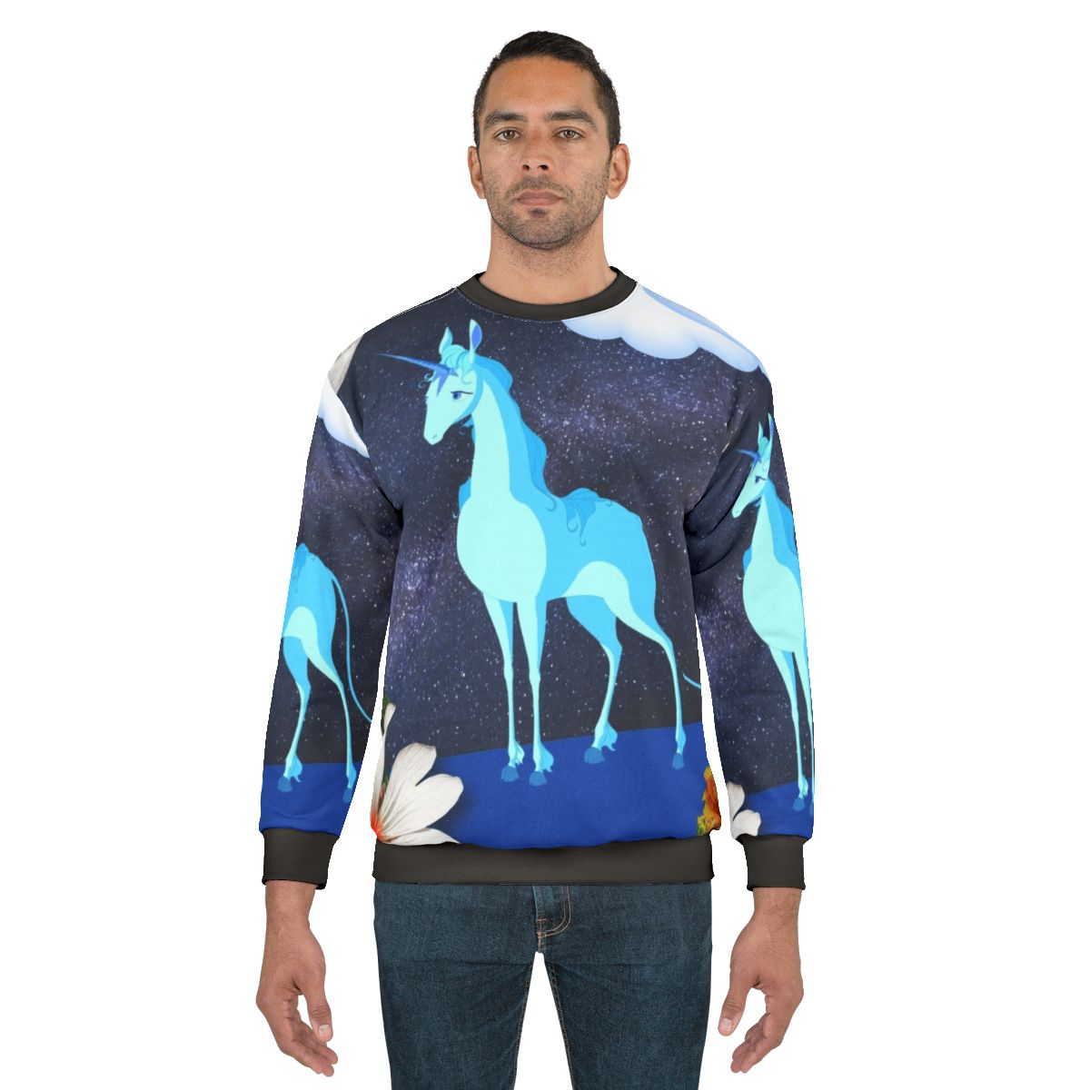 The Last Unicorn Lunar Landscape Sweatshirt