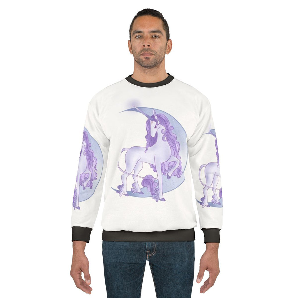 The Last Unicorn Crescent Moon Magical Sweatshirt