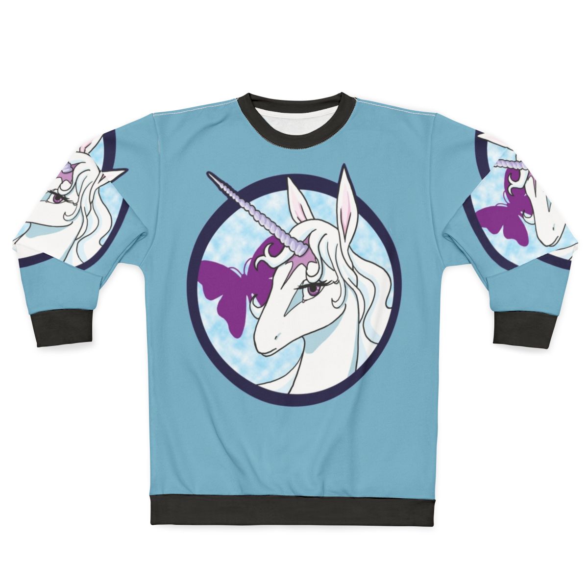 The Last Unicorn Sweatshirt featuring Amalthea the Unicorn