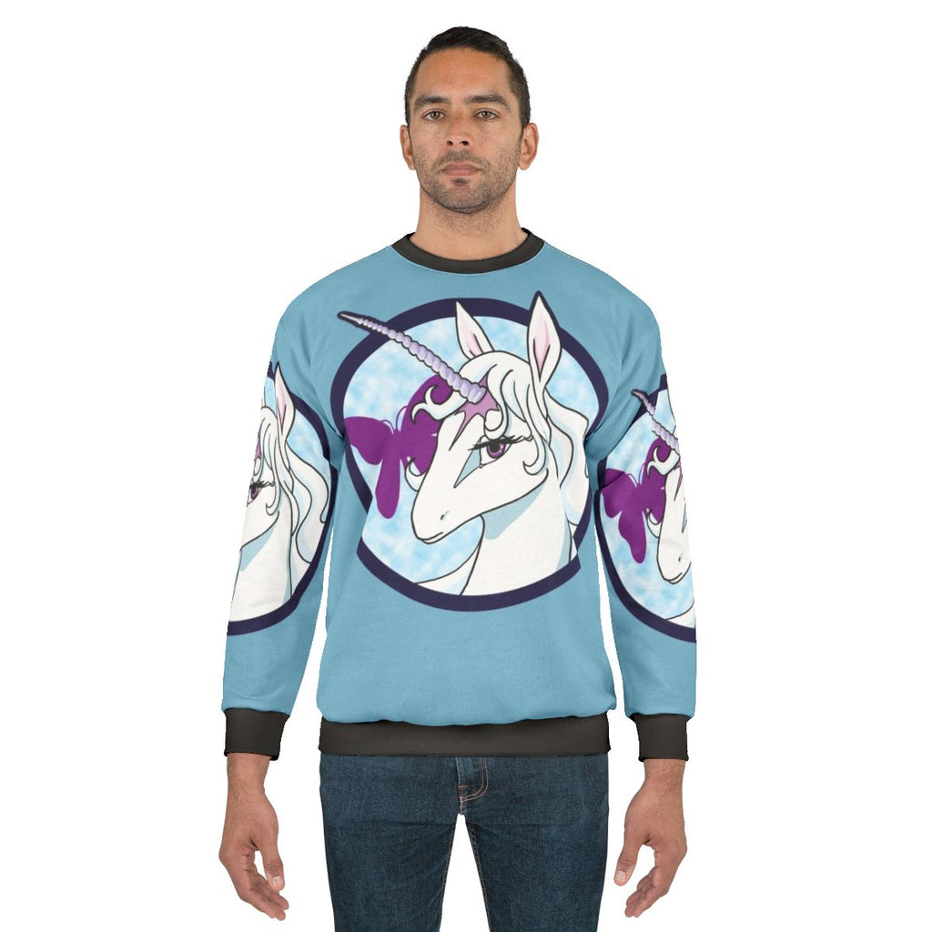 The Last Unicorn Sweatshirt featuring Amalthea the Unicorn