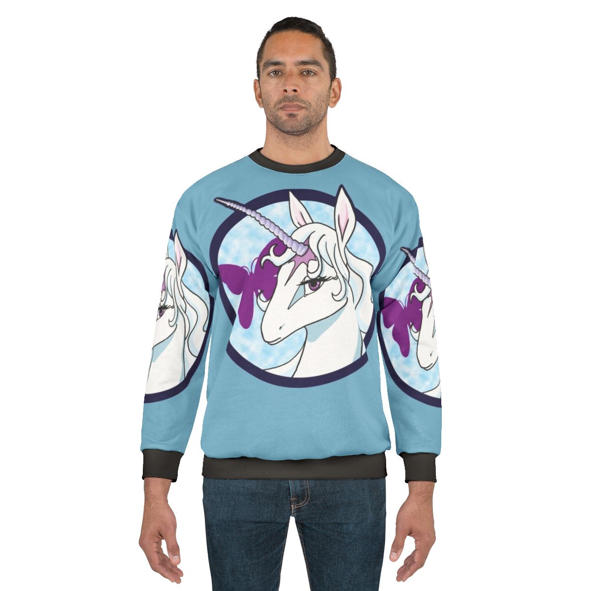 The Last Unicorn Sweatshirt featuring Amalthea the Unicorn