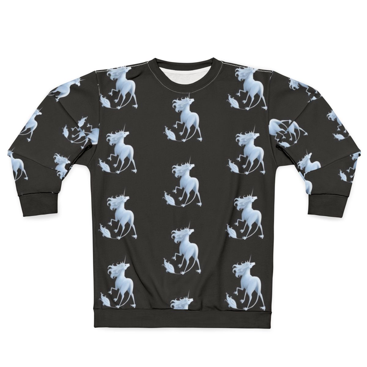 The Last Unicorn dark fantasy sweatshirt