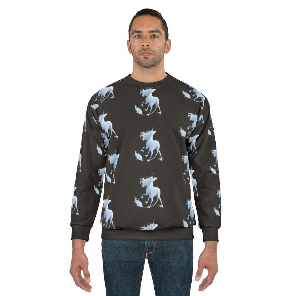 The Last Unicorn dark fantasy sweatshirt