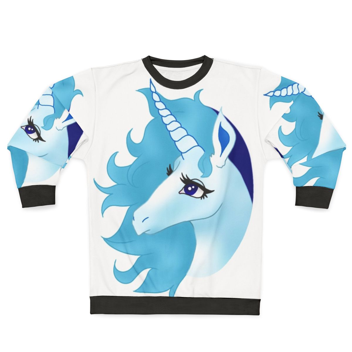 The Last Unicorn Sweatshirt with Magical Unicorn Design