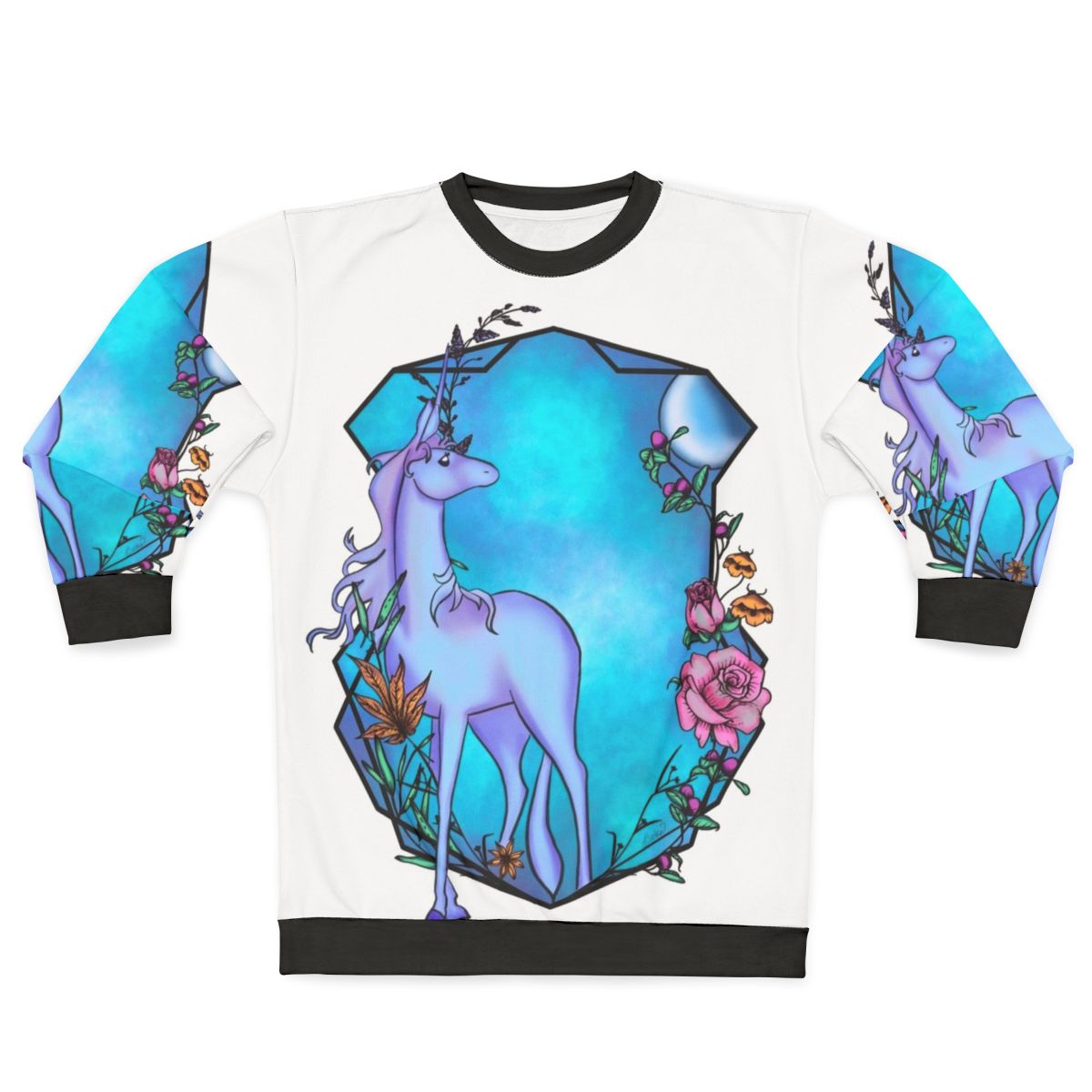 The Last Unicorn Watercolor Sweatshirt