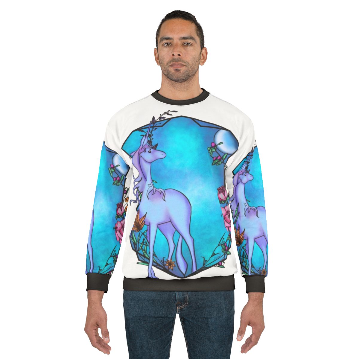 The Last Unicorn Watercolor Sweatshirt