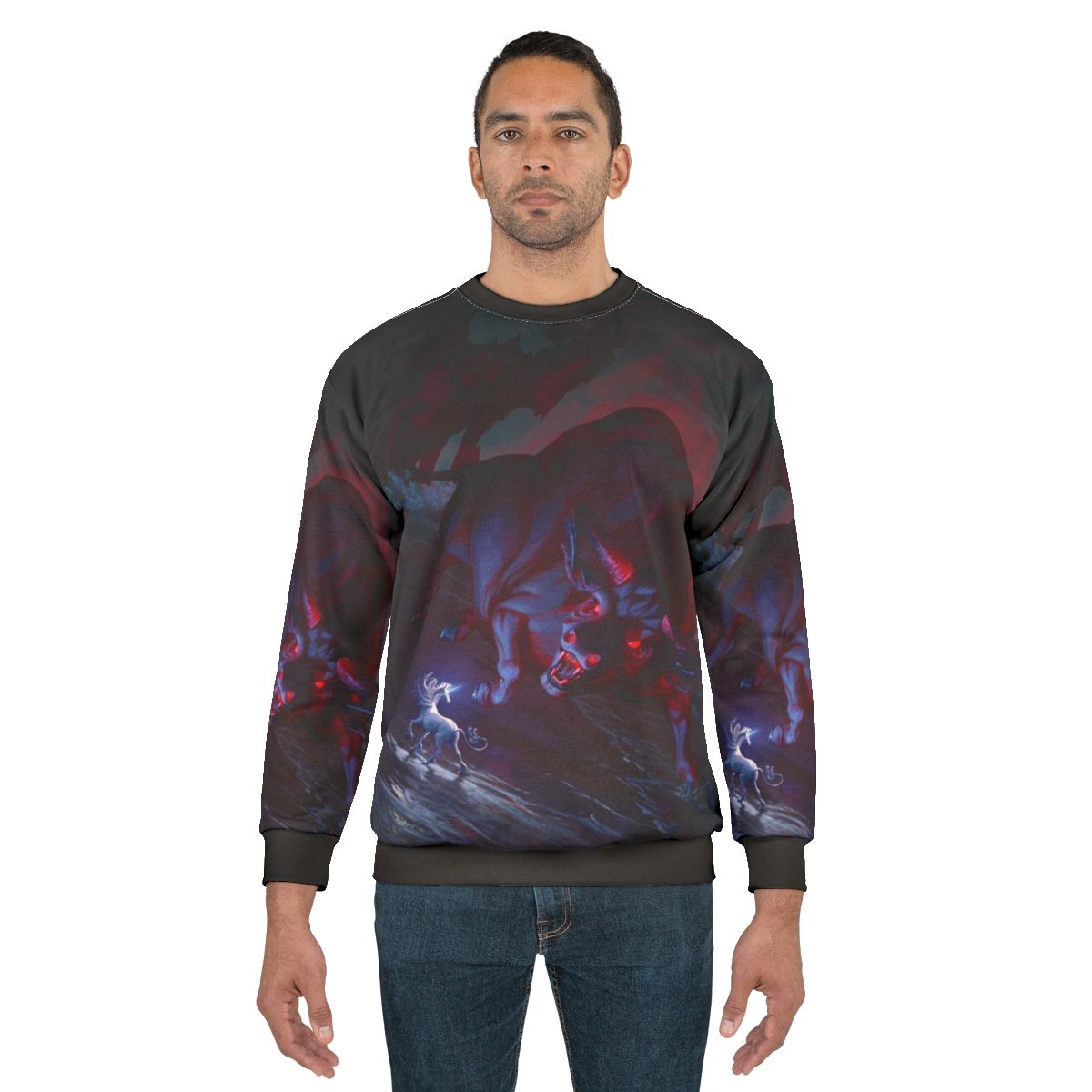 The Last Unicorn Sweatshirt featuring a majestic unicorn