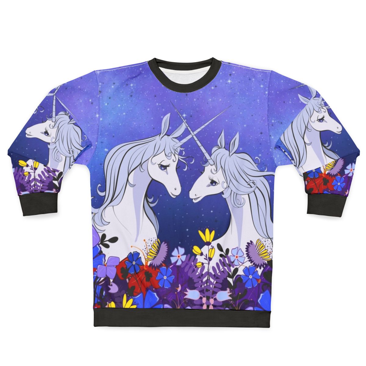 The Last Unicorn 80s Fantasy Sweatshirt