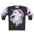 The Last Unicorn Lady Amalthea Sweatshirt featuring the main character