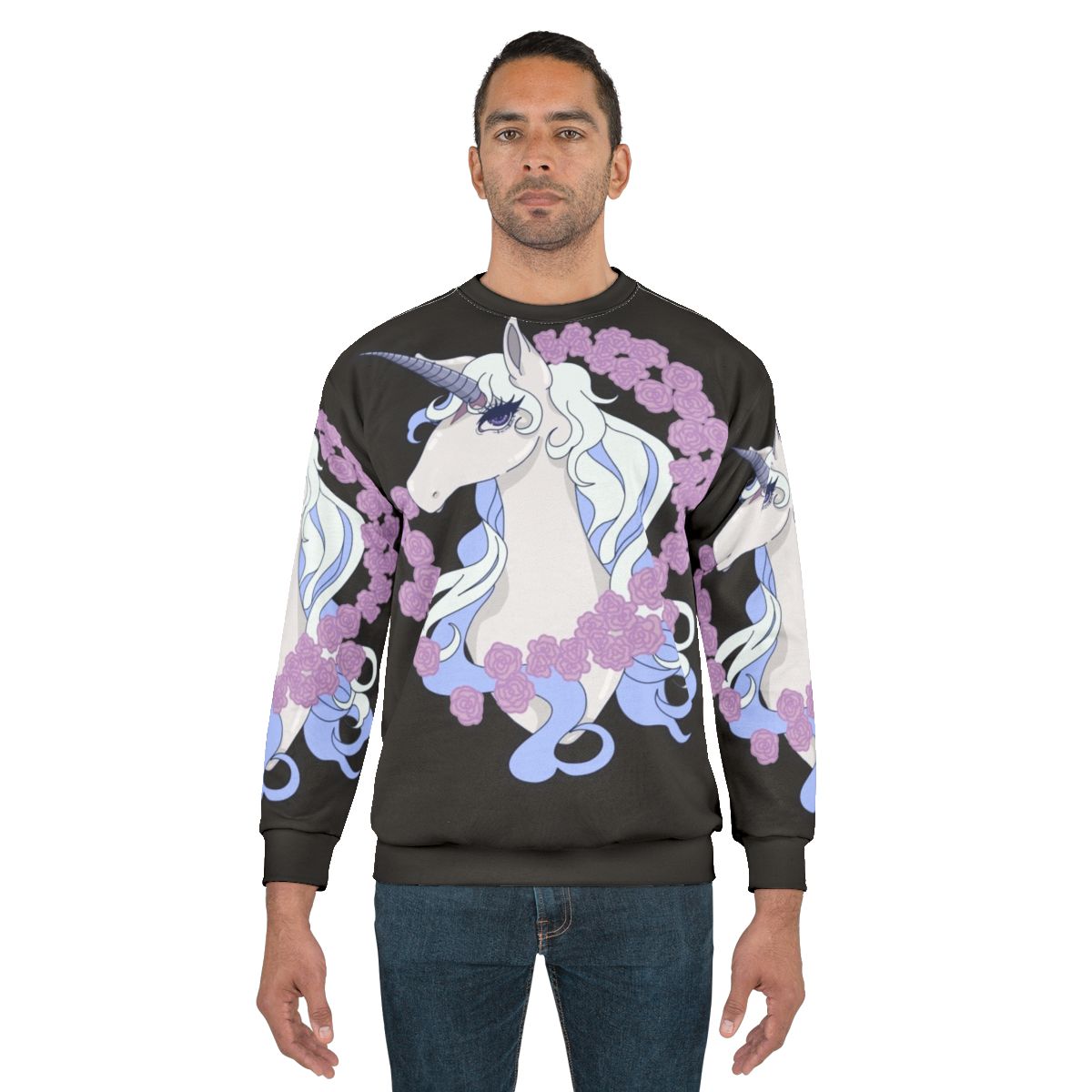 The Last Unicorn Lady Amalthea Sweatshirt featuring the main character