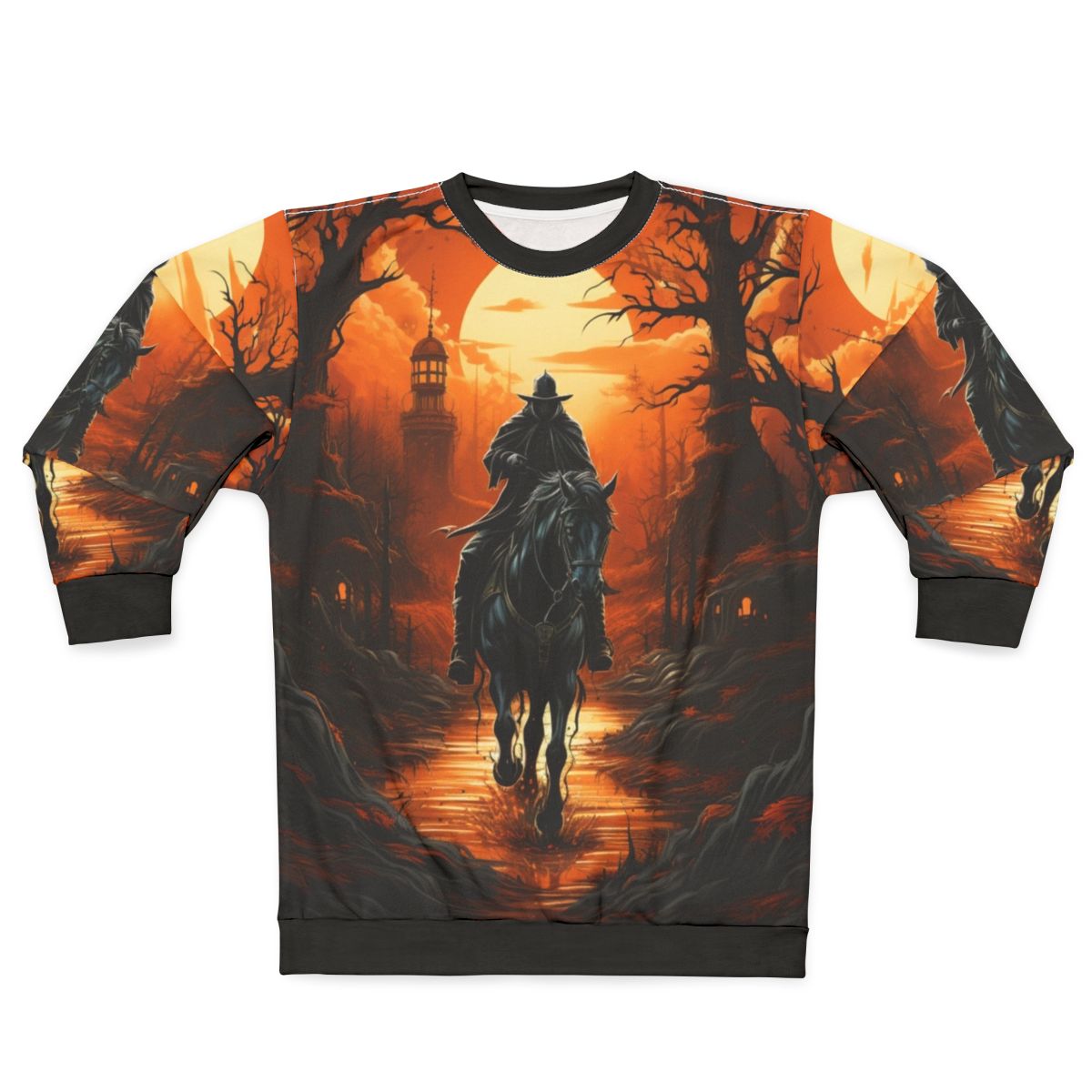Headless Horseman Halloween Sweatshirt