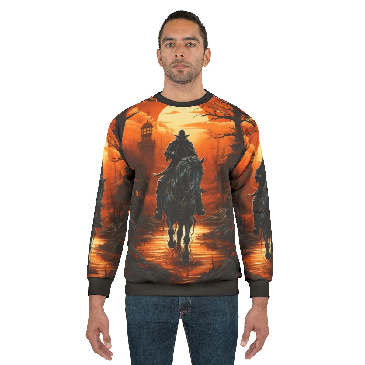 Headless Horseman Halloween Sweatshirt