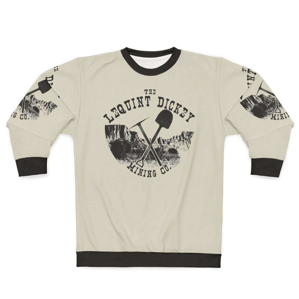 Vintage Mining Co. Sweatshirt featuring a retro, western mining design
