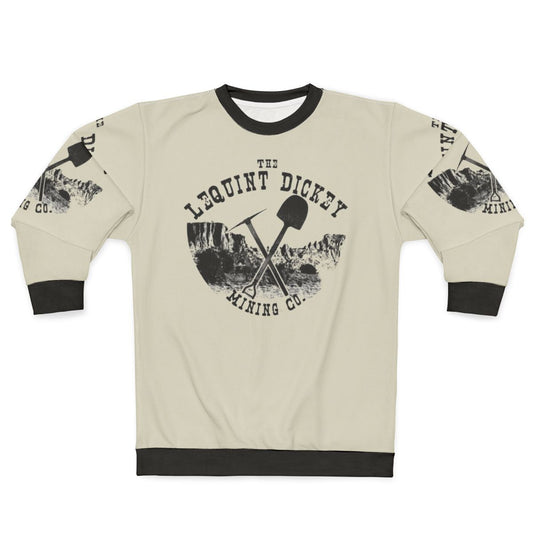 Vintage Mining Co. Sweatshirt featuring a retro, western mining design