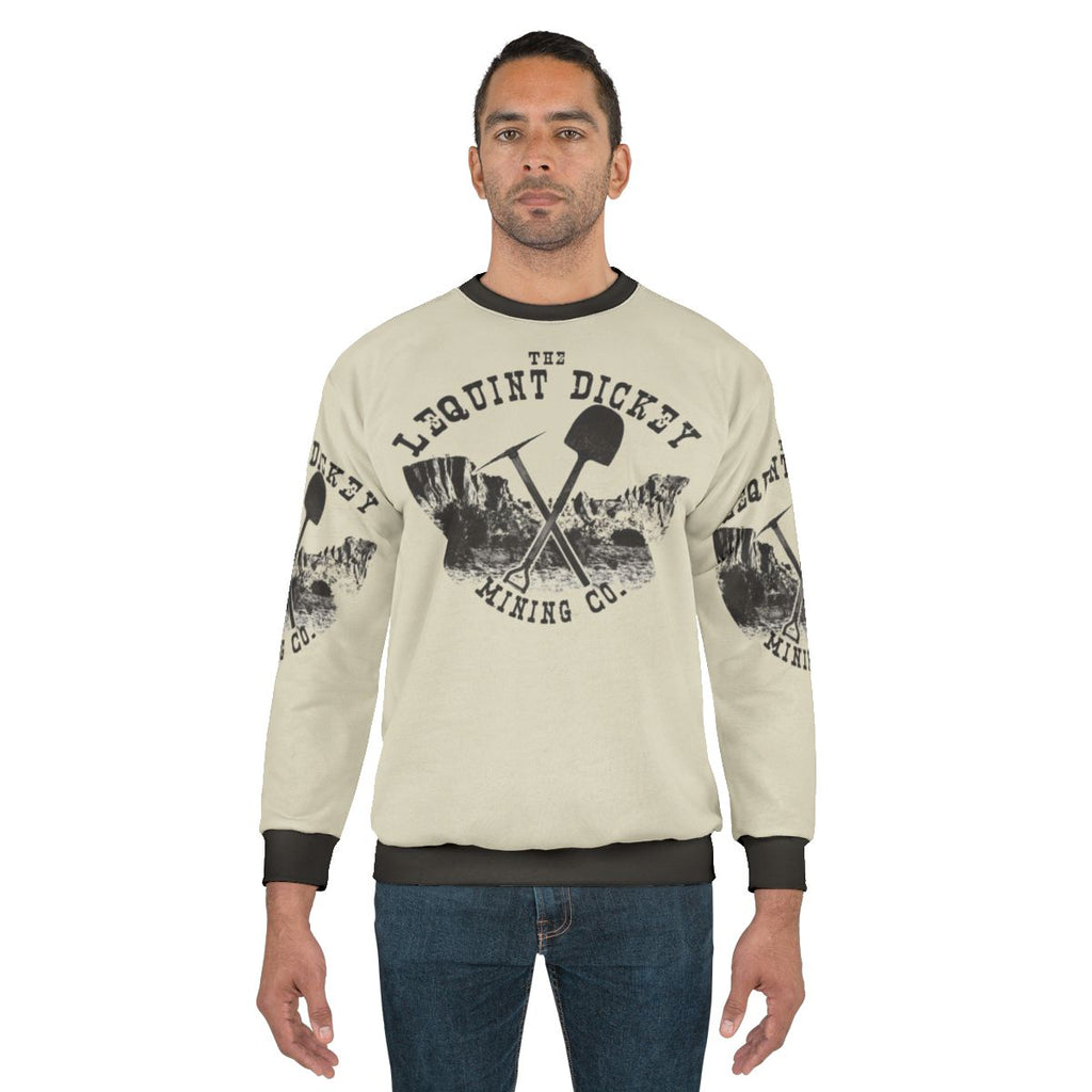 Vintage Mining Co. Sweatshirt featuring a retro, western mining design