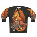 Fantasy dragon and book themed sweatshirt
