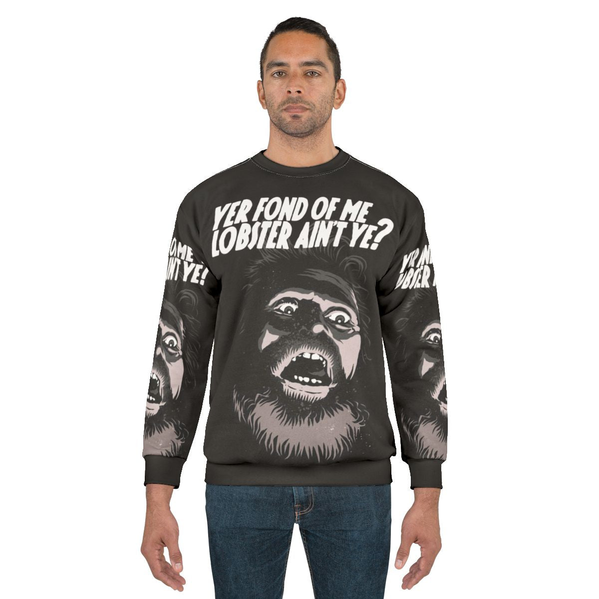 Vintage Lobster Horror Sweatshirt