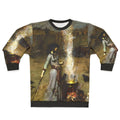 Gothic sweatshirt featuring John William Waterhouse's "The Magic Circle" painting