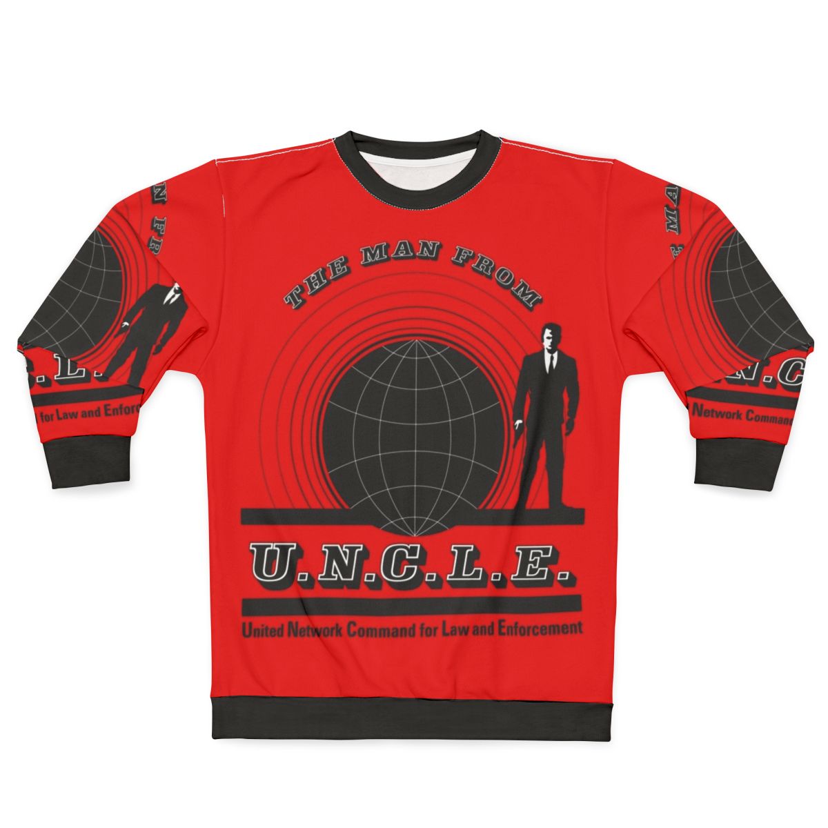 The Man From U.N.C.L.E.' Vintage Sweatshirt Featuring Robert Vaughan