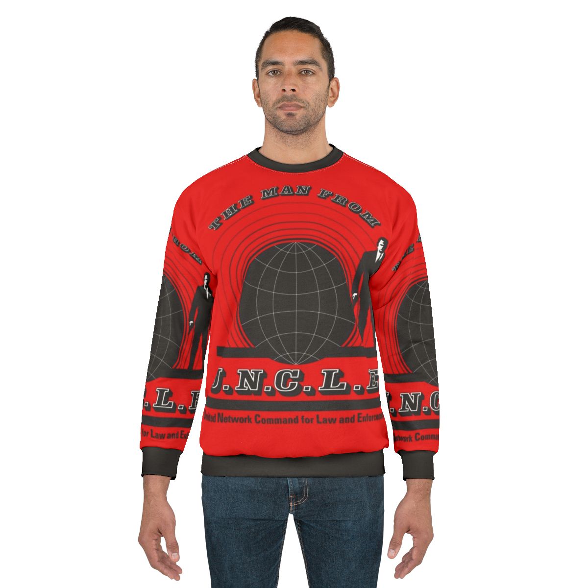 The Man From U.N.C.L.E.' Vintage Sweatshirt Featuring Robert Vaughan
