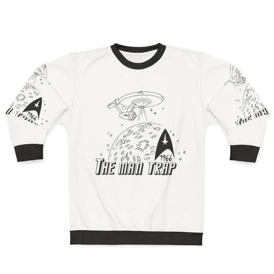 The Man Trap Star Trek Sweatshirt 2 featuring official Star Trek graphics and designs