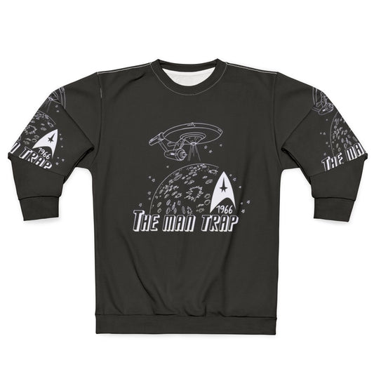 Star Trek Sweatshirt featuring The Man Trap design