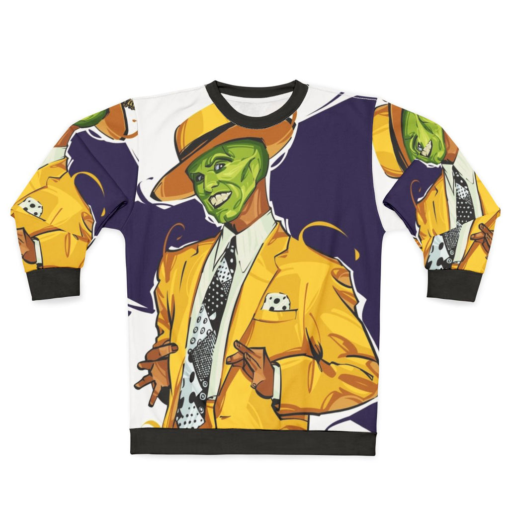 The Mask Sweatshirt 2 featuring Jim Carrey's iconic superhero character