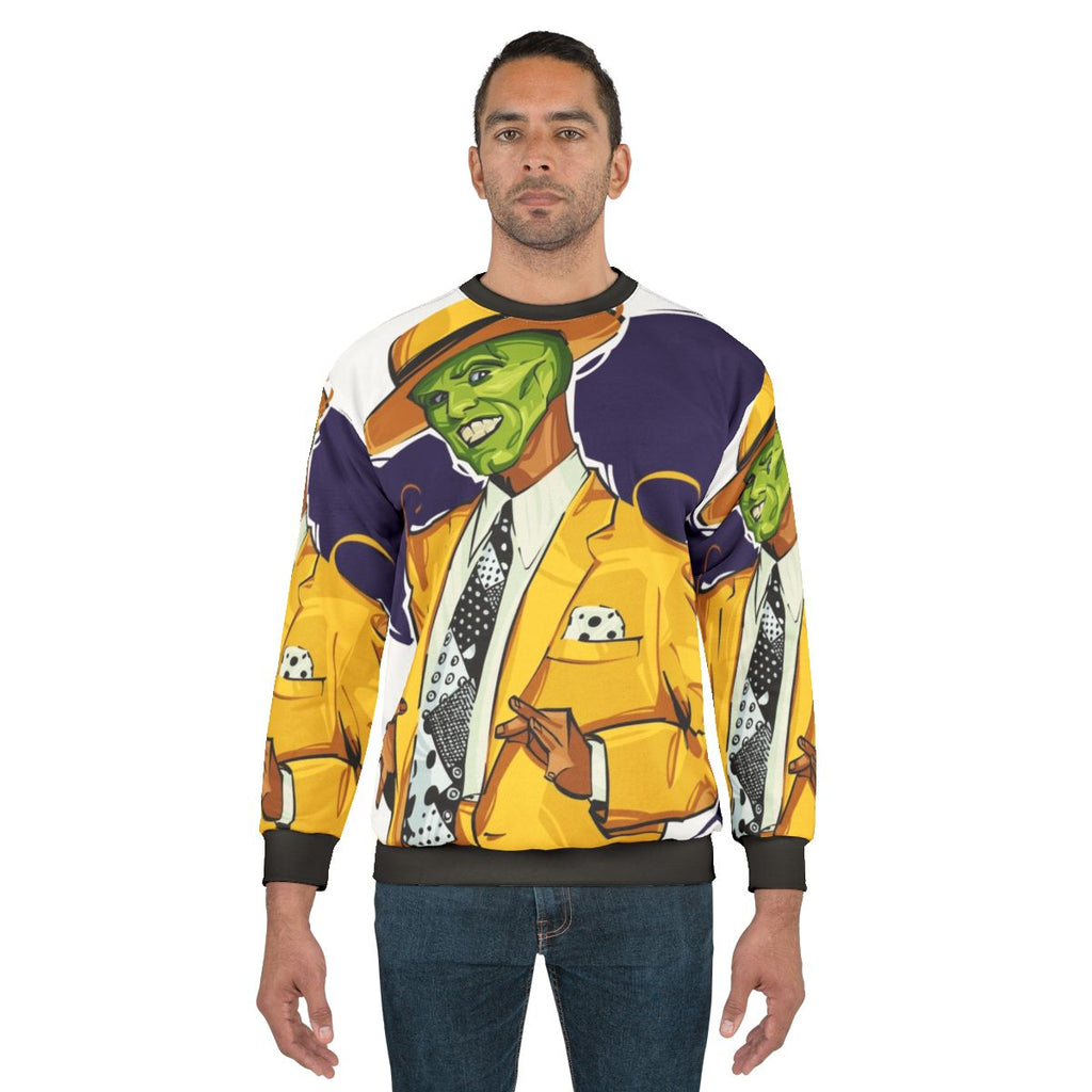 The Mask Sweatshirt 2 featuring Jim Carrey's iconic superhero character