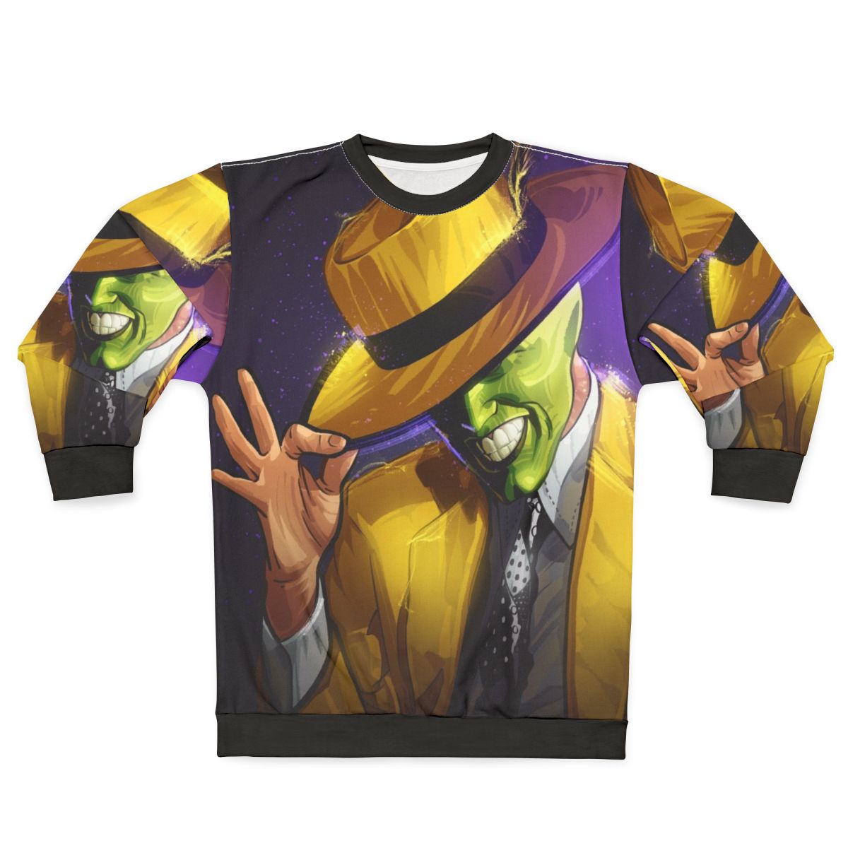 The Mask Sweatshirt featuring Jim Carrey's iconic character